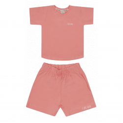Full Pink Shirt&Shorts